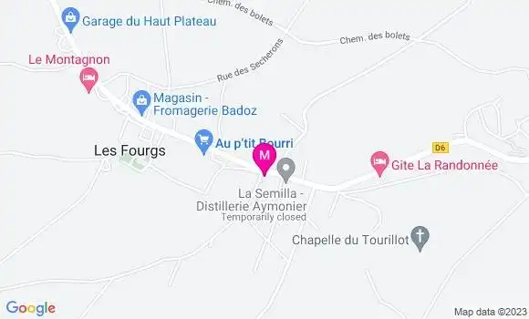 Localisation Restaurant  Chez Jp