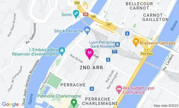 Localisation Restaurant  En Voûte et Moi