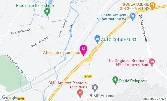 Localisation Restaurant  L