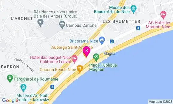 Localisation Auberge Saint Antoine