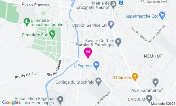 Localisation Brasserie A la Bague d