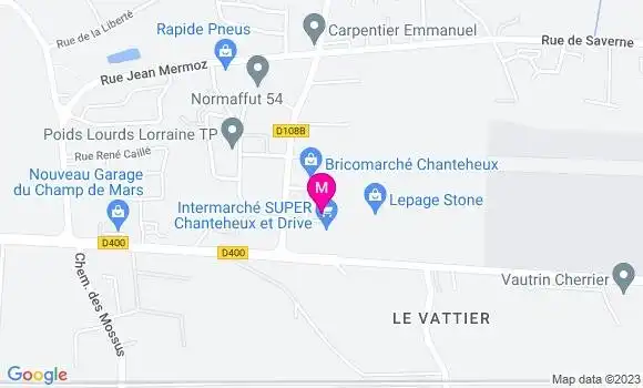 Localisation Restaurant Chinois Le Grand Wok 2