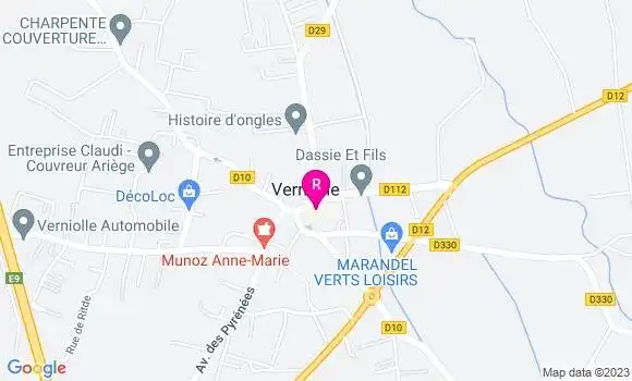 Localisation Restaurant  Le Cosi Fan Tutte