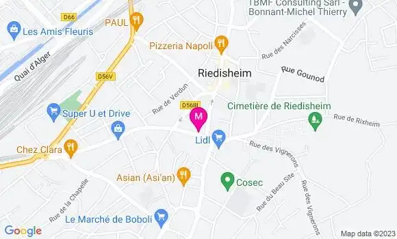 Localisation Auberge de l