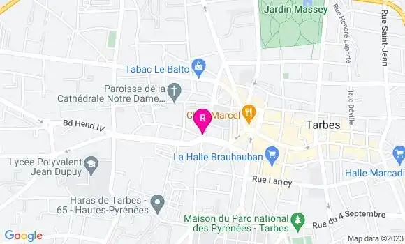 Localisation Restaurant  L