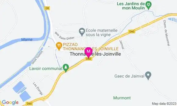 Localisation Restaurant  La Cote Verte