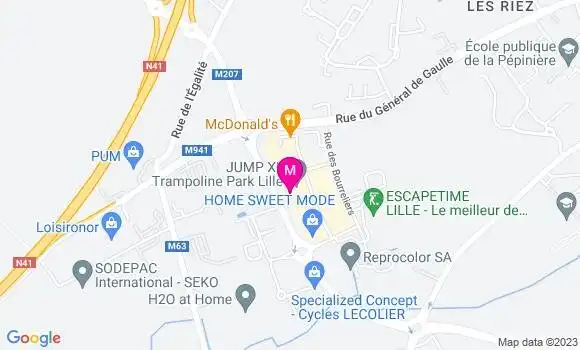 Localisation Restaurant Bar Rumours Resto Baroque