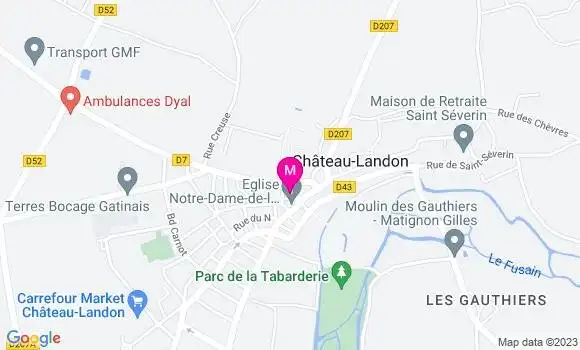 Localisation Restaurant Tapas Le Cheval Blanc