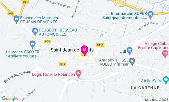 Localisation Pub Le Melanie