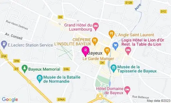 Localisation Restaurant  Le P