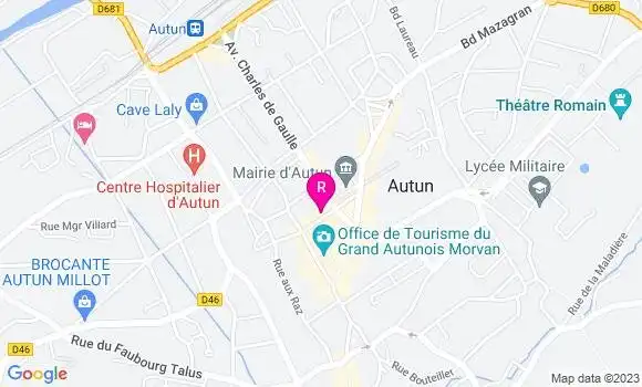 Localisation Brasserie L