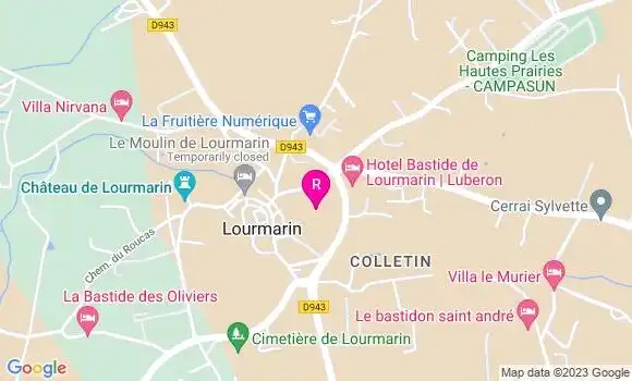 Localisation Restaurant  Le Club