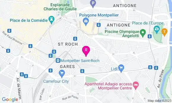 Localisation Restaurant  Ajm Traiteur