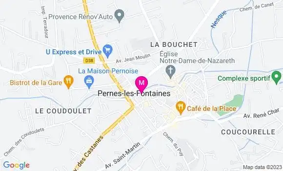 Localisation Restaurant  L