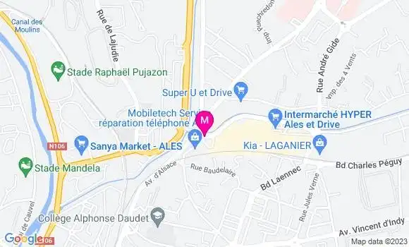 Localisation Restaurant  Le Dartagnan