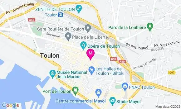 Localisation Restaurant  La P