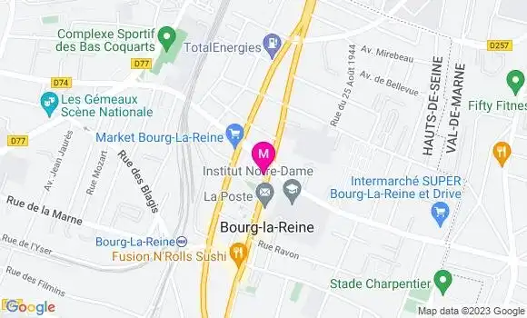 Localisation Restaurant Bar Le Commerce