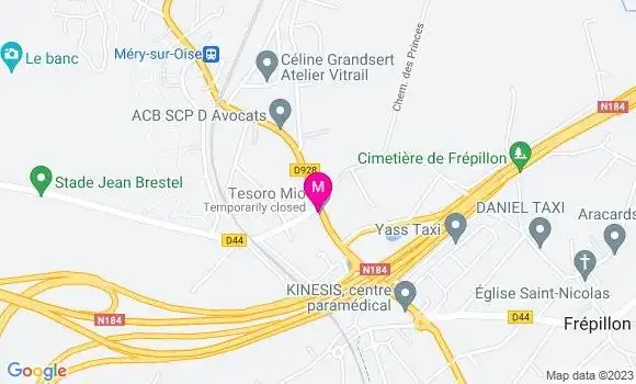 Localisation Restaurant Italien Tesoro Mio