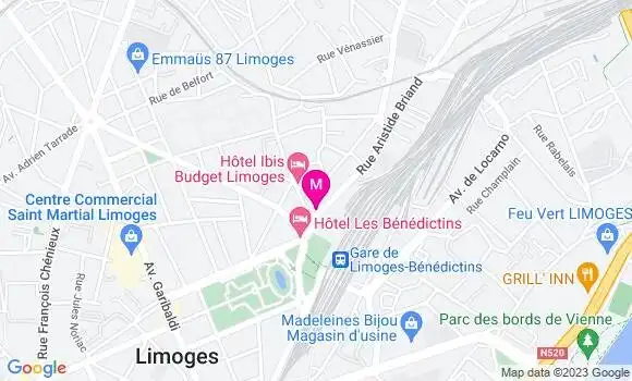 Localisation Restaurant  Le Convivial