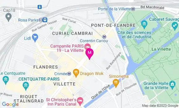Localisation Restaurant  Star
