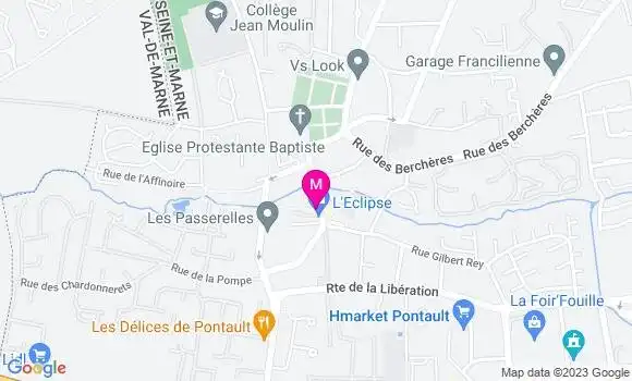 Localisation Pizzeria Le Pingouin