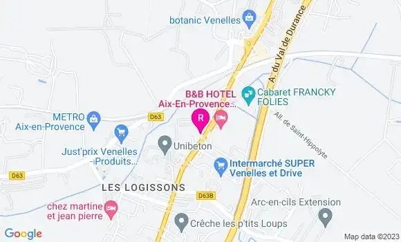 Localisation Restaurant  Le 101