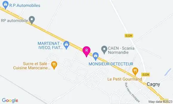 Localisation La Brasserie