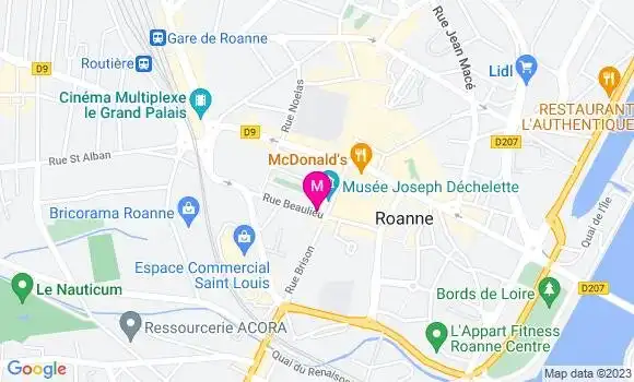Localisation Restaurant  La Table de Nini