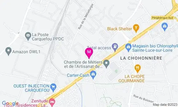 Localisation Restaurant  La Maison Blanche