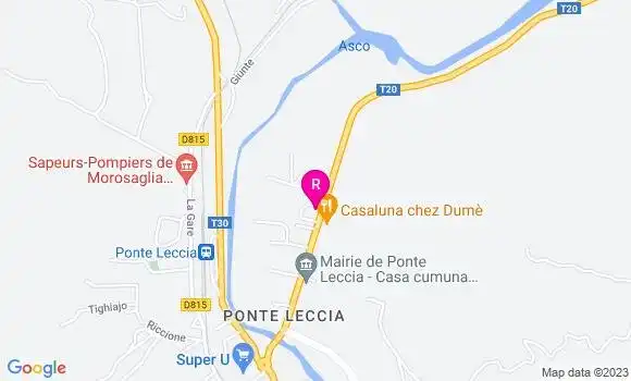 Localisation Restaurant  Casaluna
