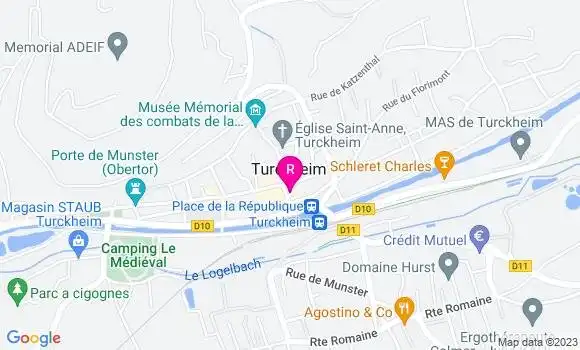 Localisation Pizzeria Le Stammtisch