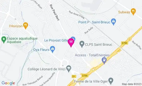 Localisation Restaurant  Le Domino