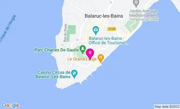 Localisation O Bistrot du Marché