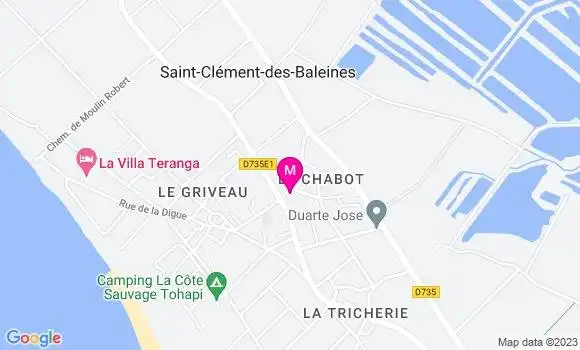 Localisation Restaurant Lounge La Villa