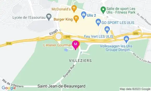 Localisation Restaurant  L