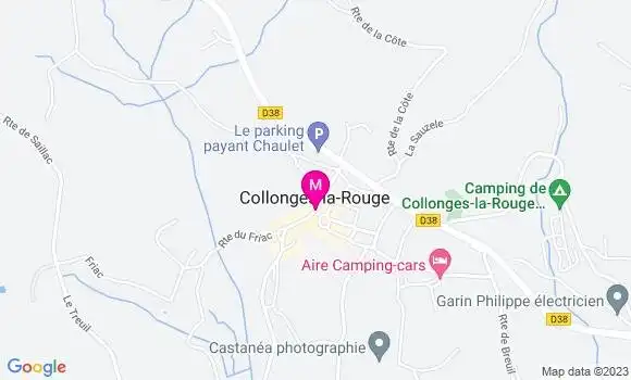 Localisation Restaurant  Maison Ceyrac