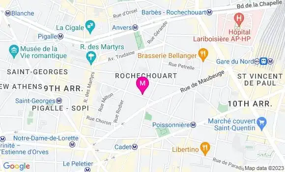 Localisation Restaurant  Le Potager de Charlotte