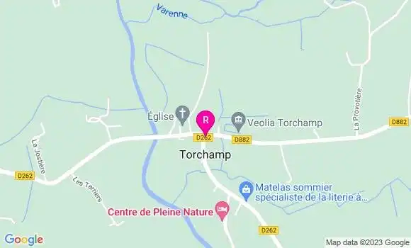 Localisation Restaurant  Le Virage Café