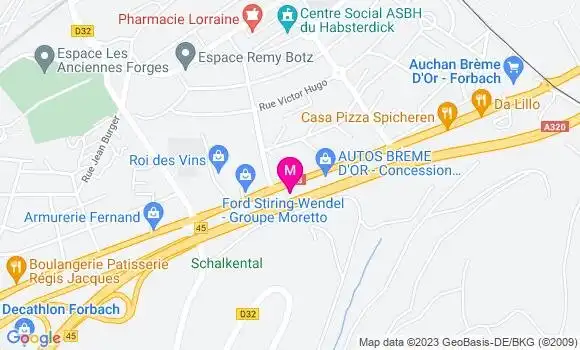 Localisation Le Bistrot du Caviste