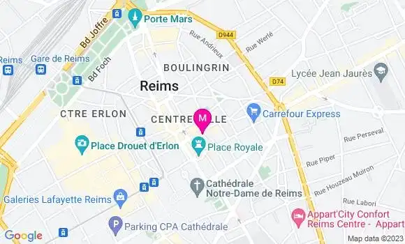 Localisation Restaurant  Le Crypto