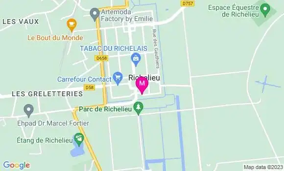 Localisation Auberge Le Cardinal