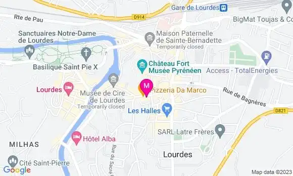 Localisation Restaurant  Piment Rouge