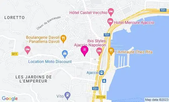 Localisation Restaurant  A Lippia