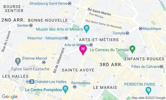 Localisation Pop In Café