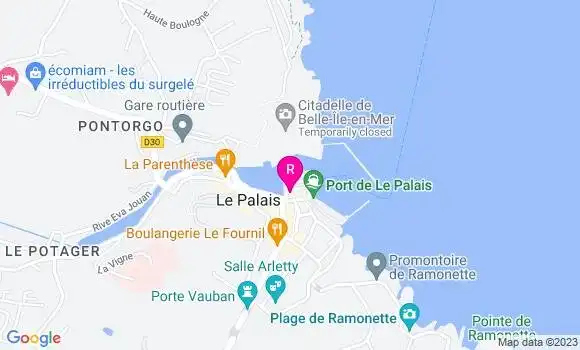Localisation Restaurant  L