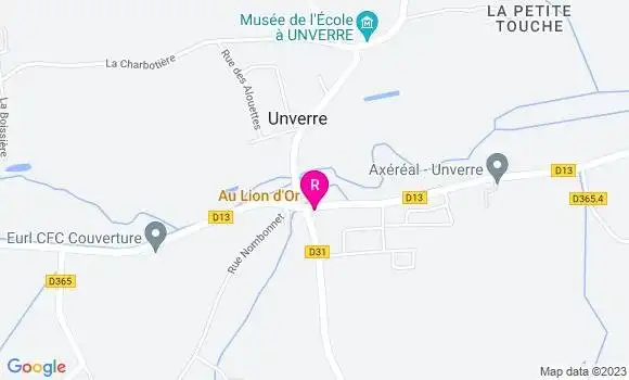 Localisation Restaurant  Au Lion d