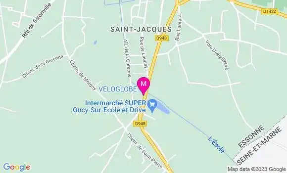 Localisation Auberge des Trois Pignons