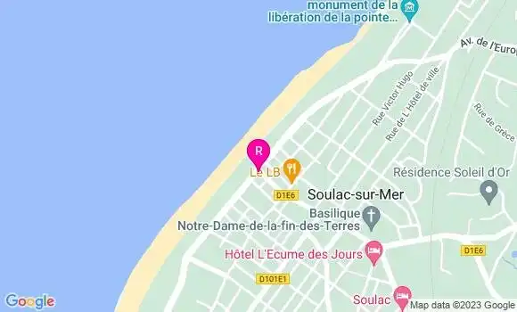 Localisation Restaurant  Le Balizié
