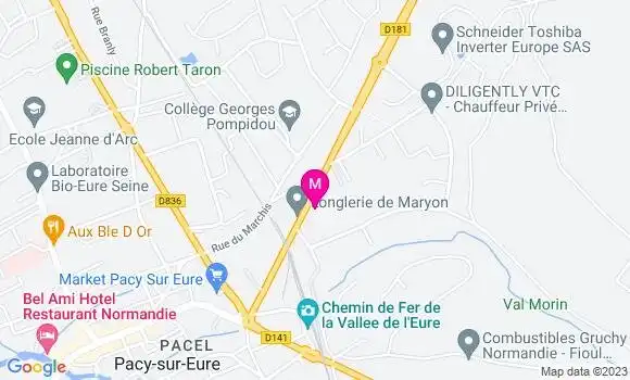 Localisation Restaurant Chinois Royal Andelys