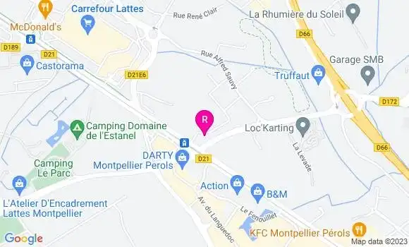 Localisation Bistrot Bistro Régent